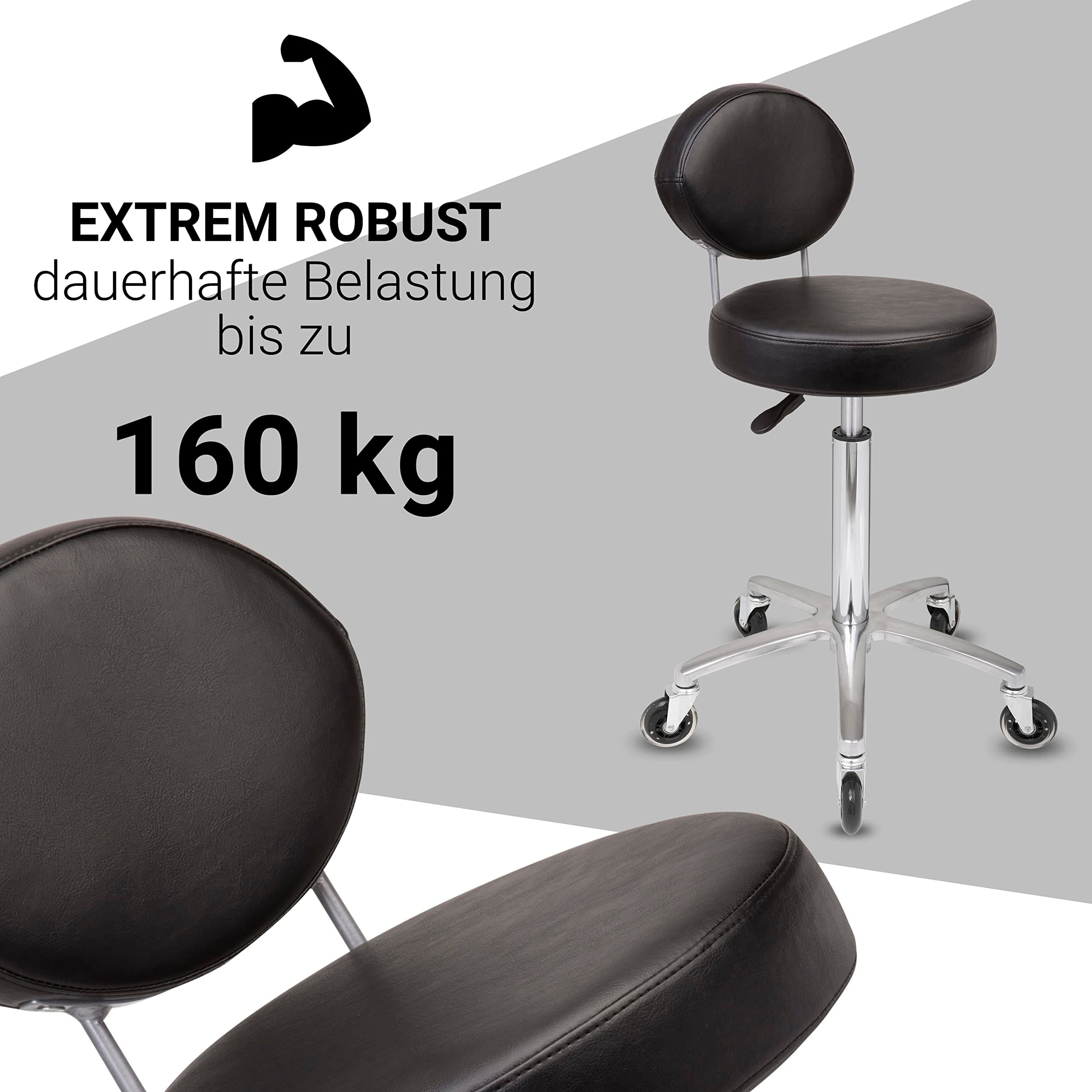 Höhenverstellbar & 360° drehbar