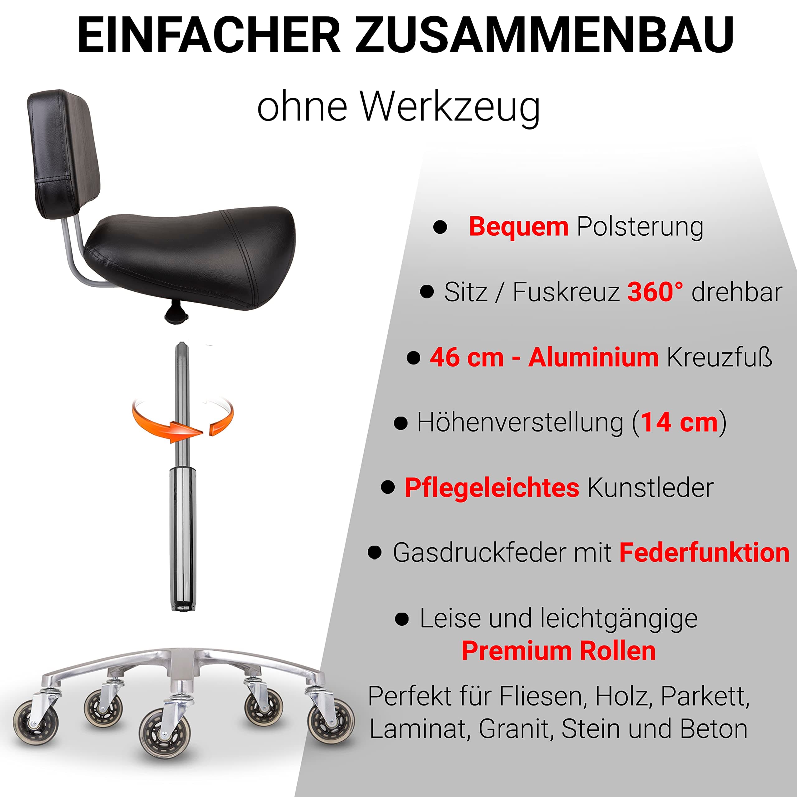 Premium-Rollen mit Bremse
