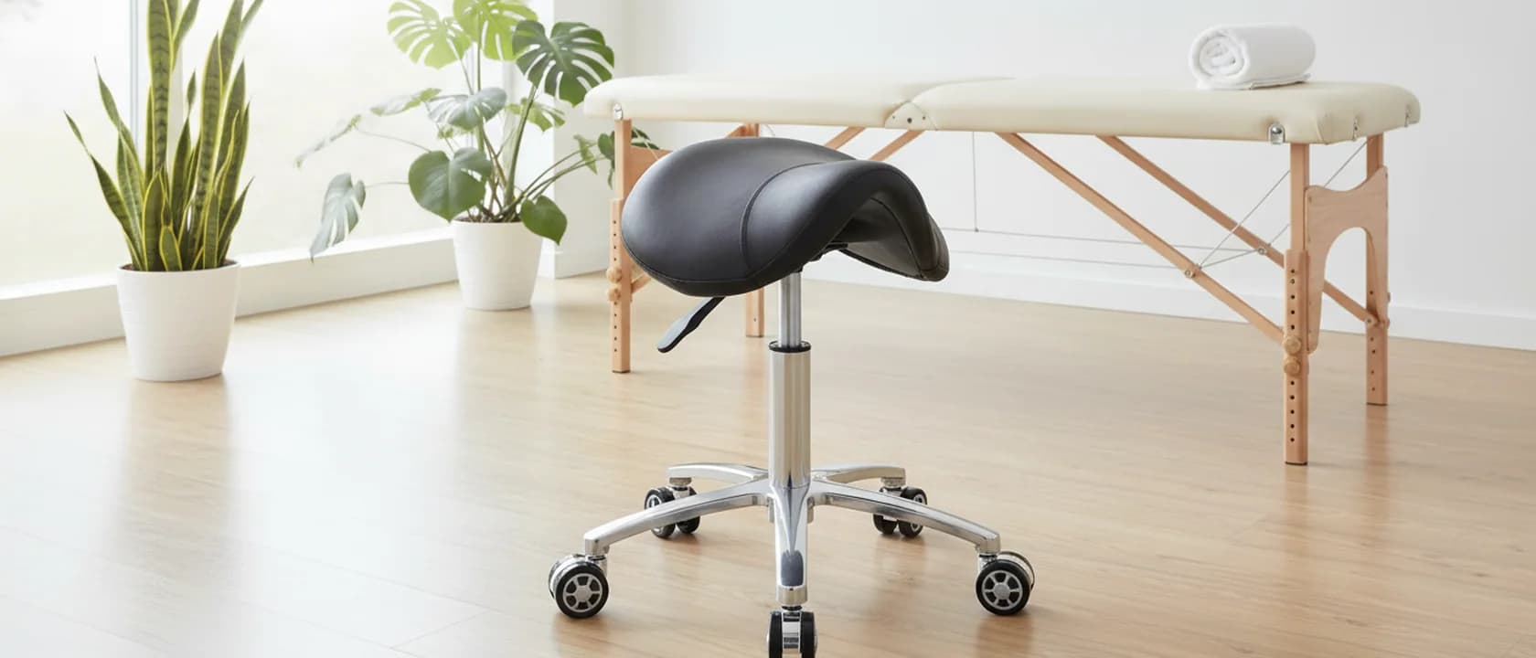 Sattelsitz für Praxis, Studio und Werkstatt