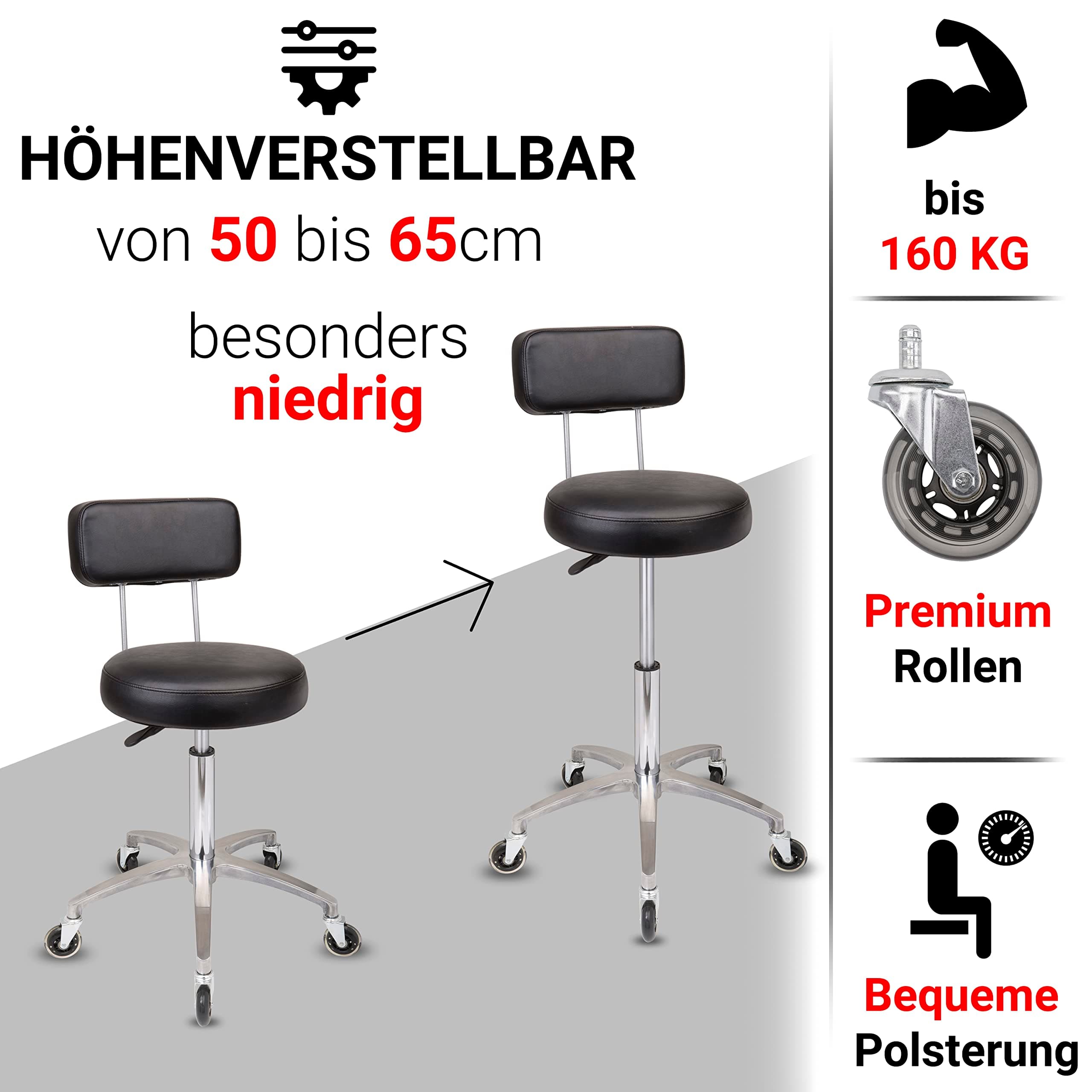 Ergonomischer Rundsitz