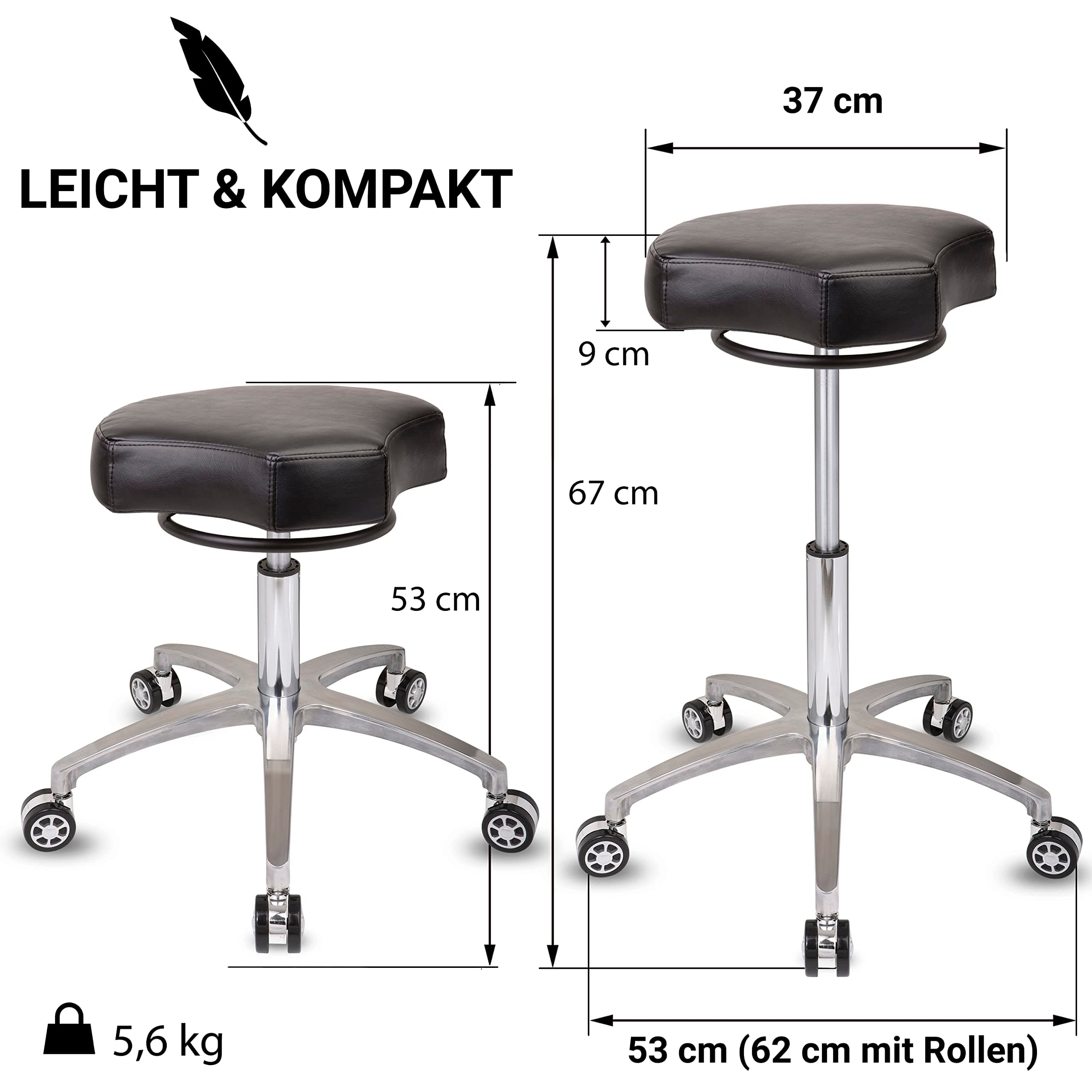 Bis 160 kg belastbar