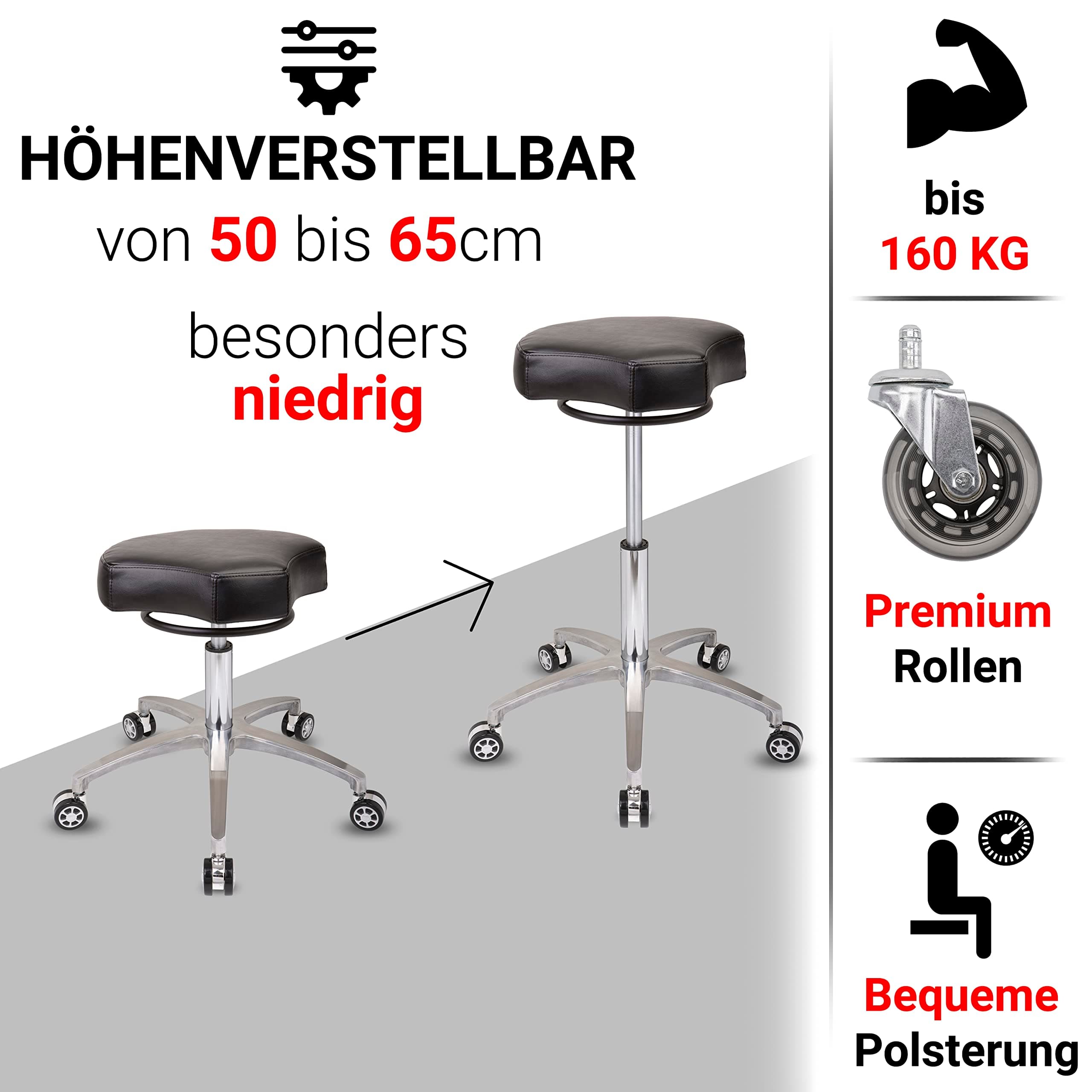 Standard-Leichtlaufrollen für jeden Boden