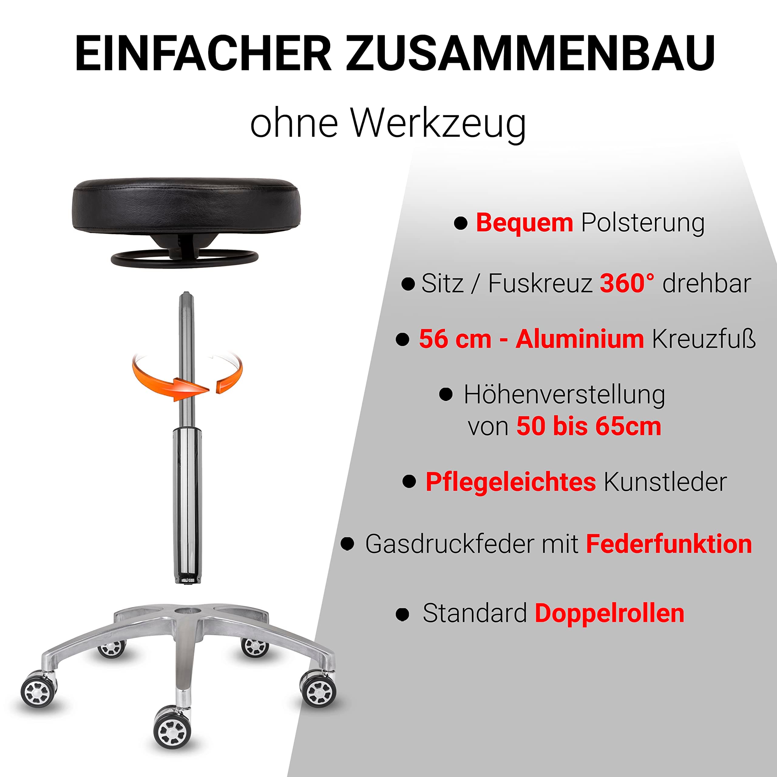 Standard-Leichtlaufrollen