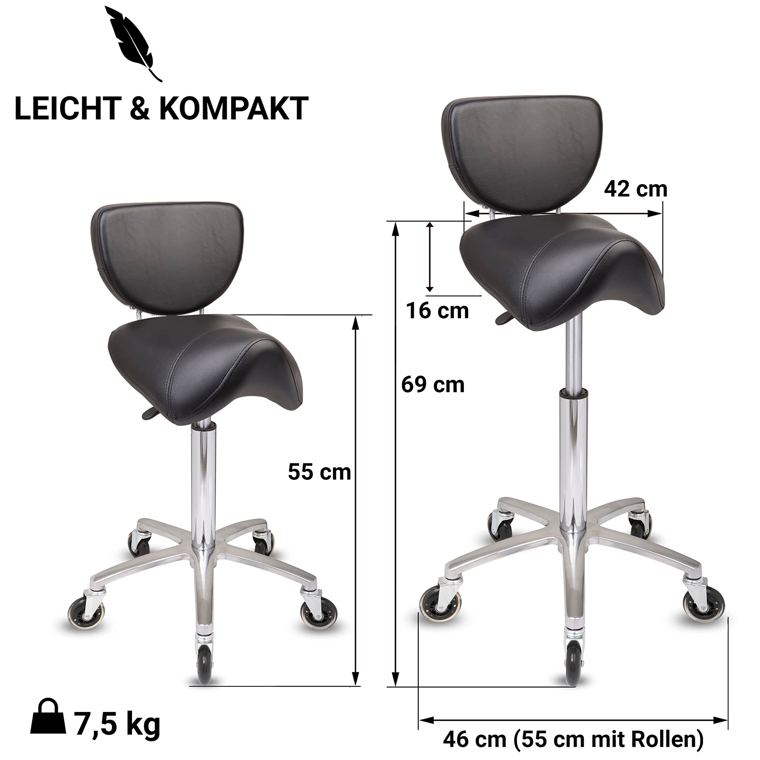 Bis 160 kg belastbar