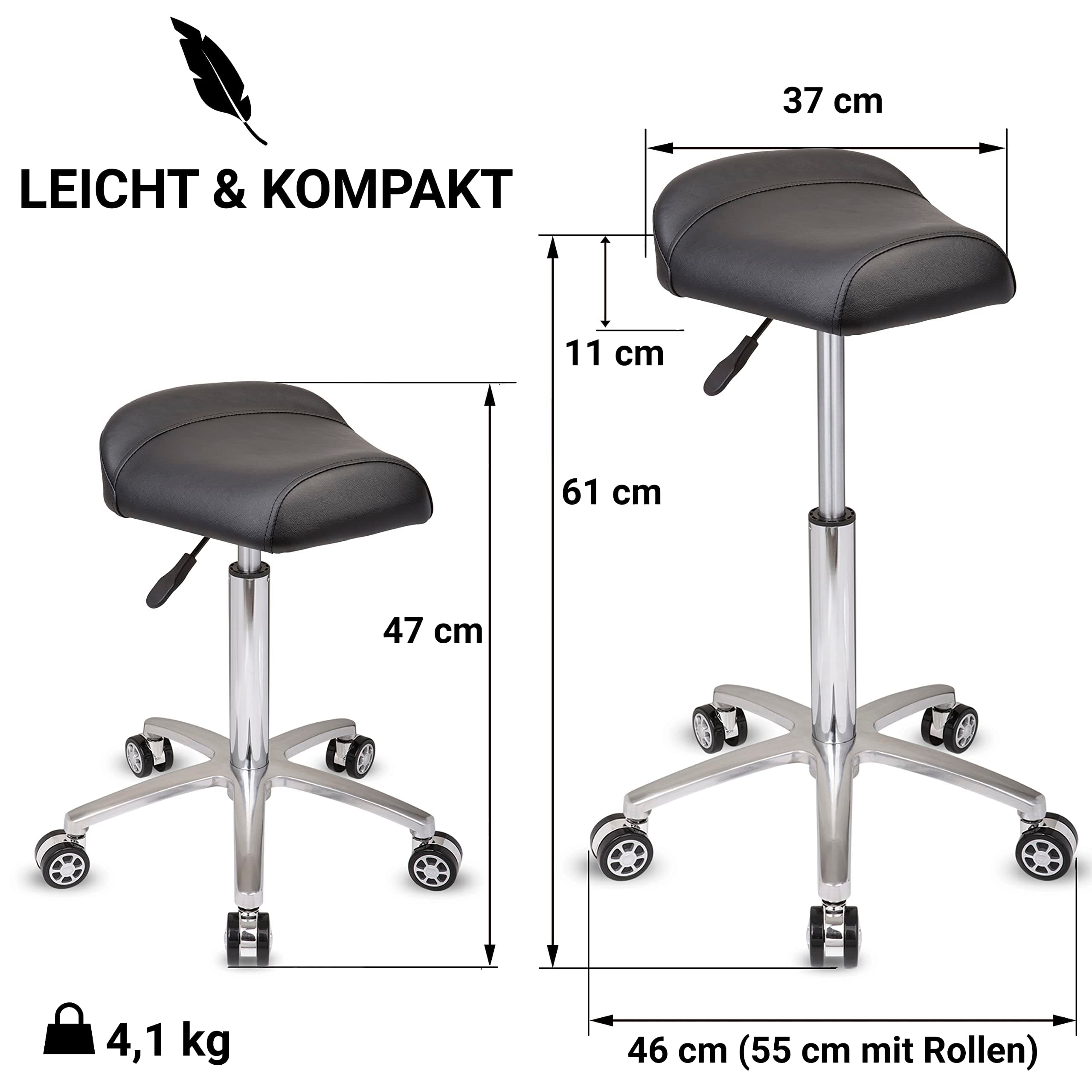 Bis 160 kg belastbar