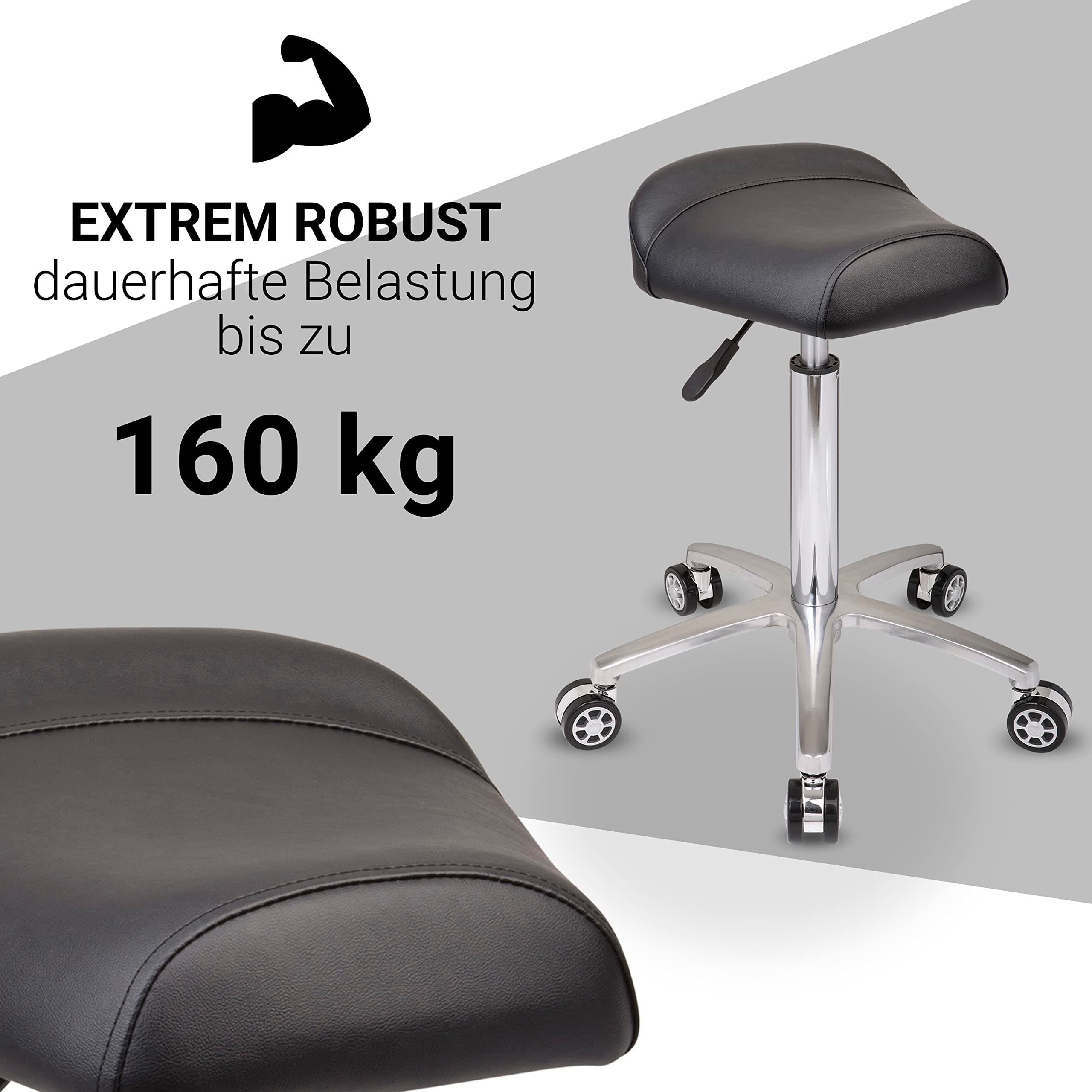 Höhenverstellbar & 360° drehbar