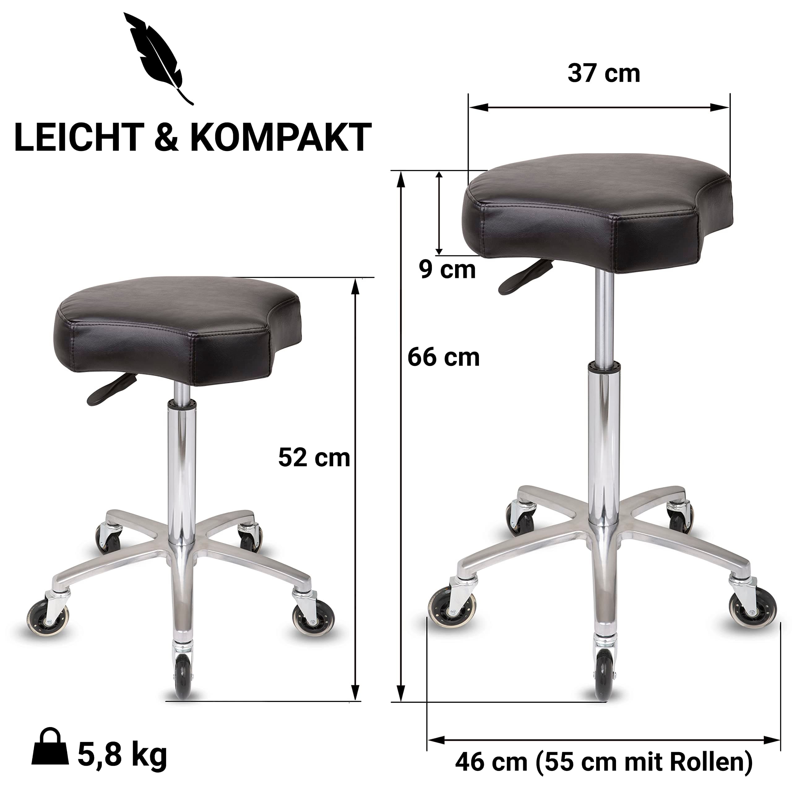 Bis 160 kg belastbar