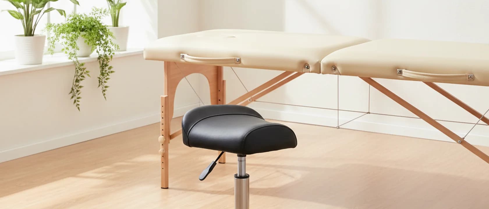 Sattelsitz für Praxis, Studio und Werkstatt